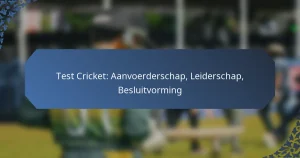 Test Cricket: Aanvoerderschap, Leiderschap, Besluitvorming